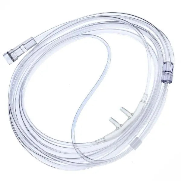 Cs/50 Adult Nasal Cannula, Over The Ear Straight Tip, 7ft Crush Resistant Lumen. - Home Health Store Inc