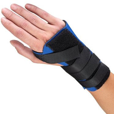 Champion Neoprene Maximum Cock-Up Wrist Splint Md (6 - 7 1/4") Left-Side W/ Two Removable Metal Splints - Ea/1 - Home Health Store Inc