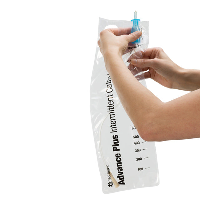 Advance Plus Touch-Free Intermittent Catheter System Coude Tip - Box of 25