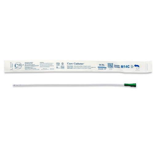 Cure Intermittent Cath Male 16in Coude Tip - Box Of 30