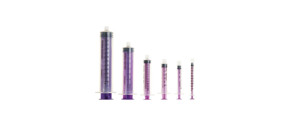 Monoject Enteral Syringes with ENFit Connection, Sterile