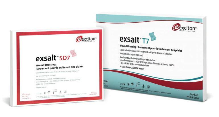 Exsalt T7 Silver Mesh Dressing 1cm X 2cm (4in X 8in) - Box Of 10 - Home Health Store Inc