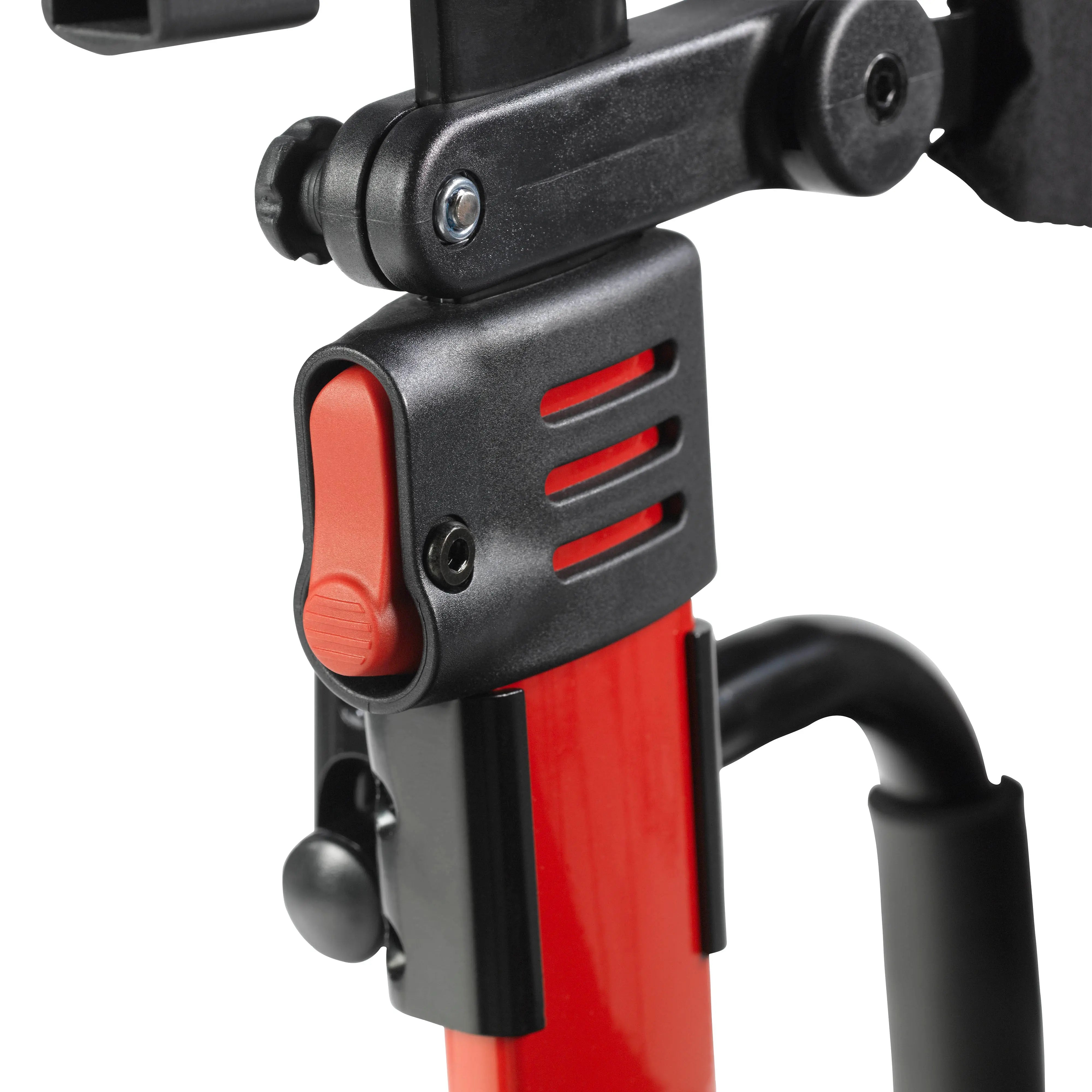 Nitro Duet Dual Function Transport Wheelchair and Rollator Rolling Walker, Red - Home Health Store Inc