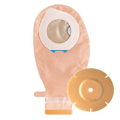 Harmony Duo Standard Drainable Transparent Pouch, Size 13mm - 50mm - Box Of 30 - Home Health Store Inc