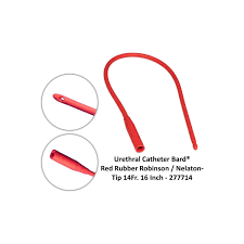 Bard Red Rubber All Purpose Catheter 16" - Box of 12