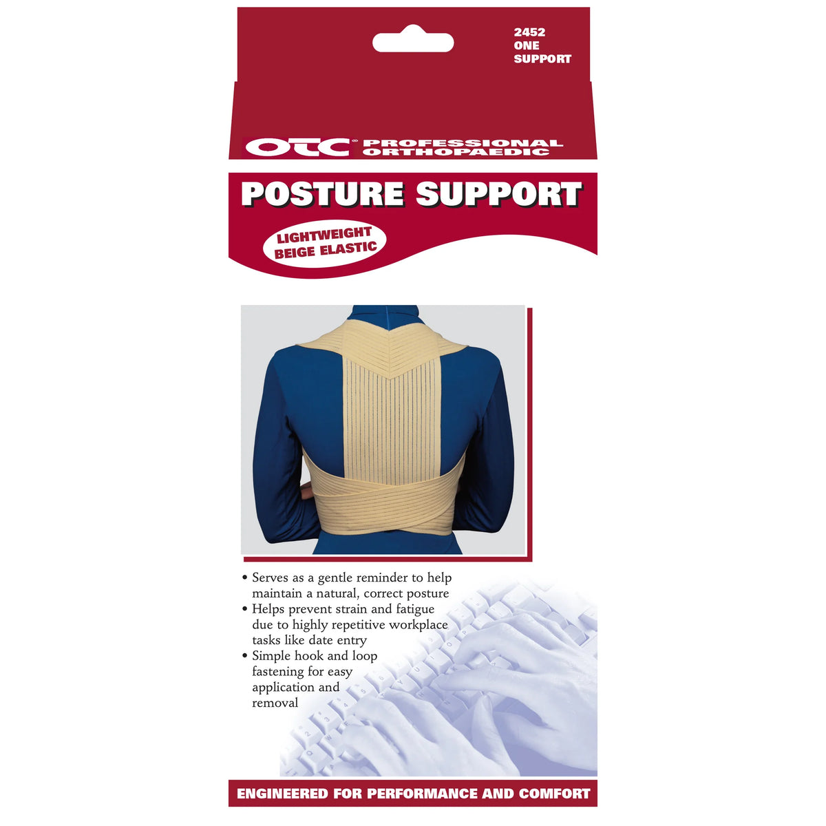 Posture Support Lightweight Elastic