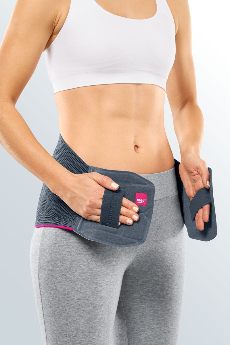 Lumbamed Plus Lumbar Brace with Massage Pad