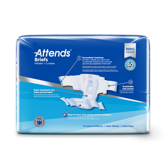 Attends Briefs Maximum Absorbency, X Large