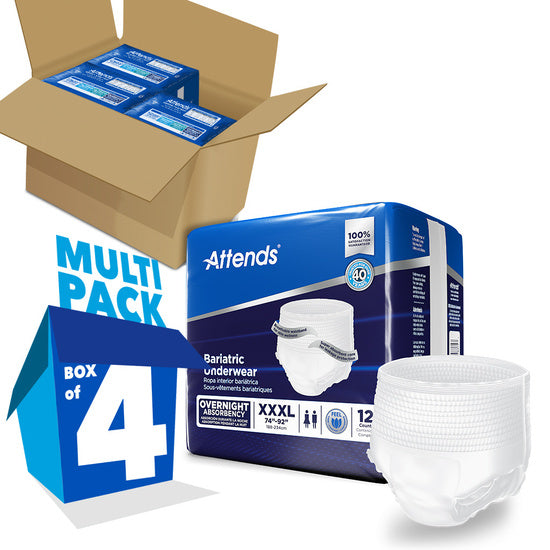 Attends Bariatric Underwear, Xxx-Large