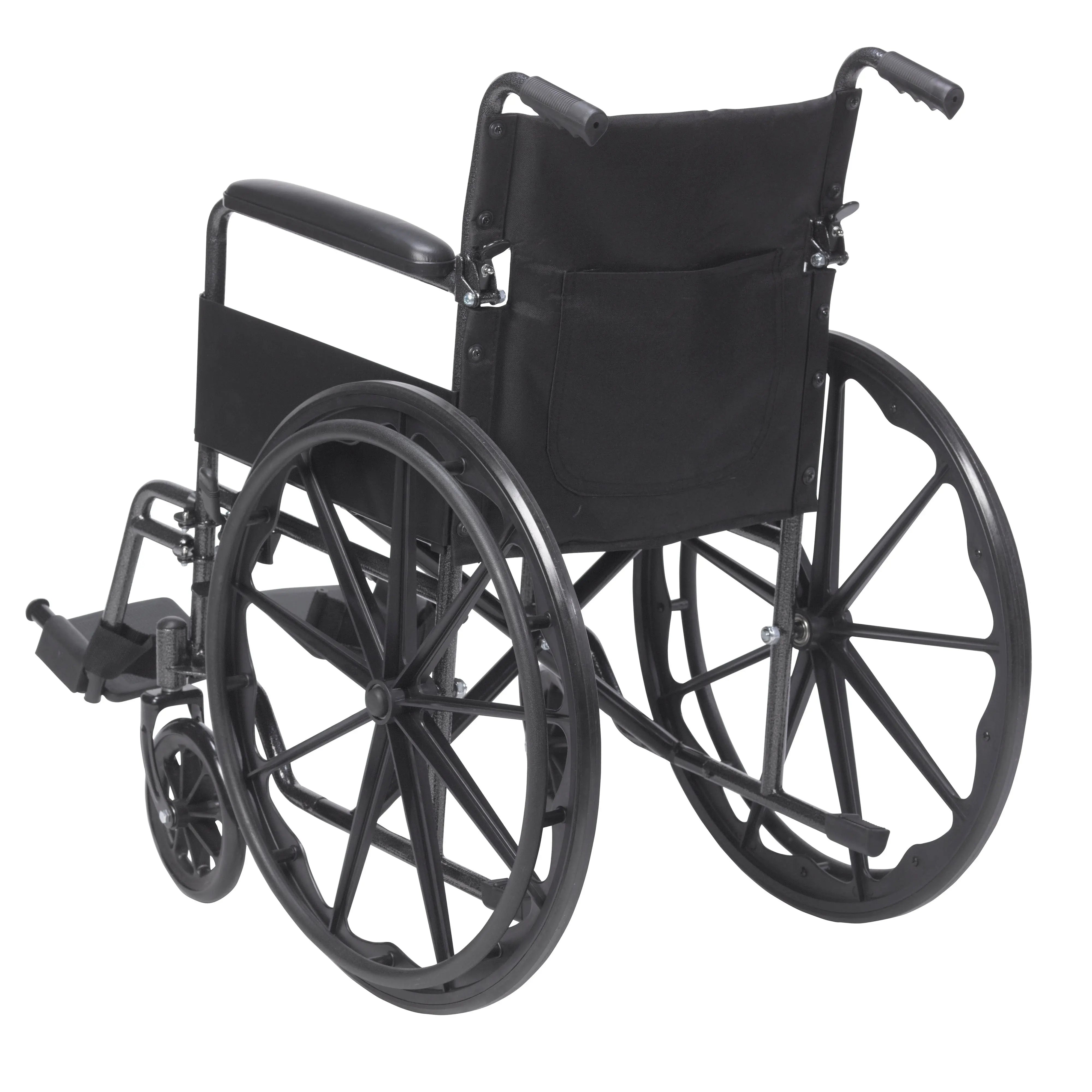 Silver Sport 1 Wheelchair with Full Arms and Swing away Removable Footrest - Home Health Store Inc
