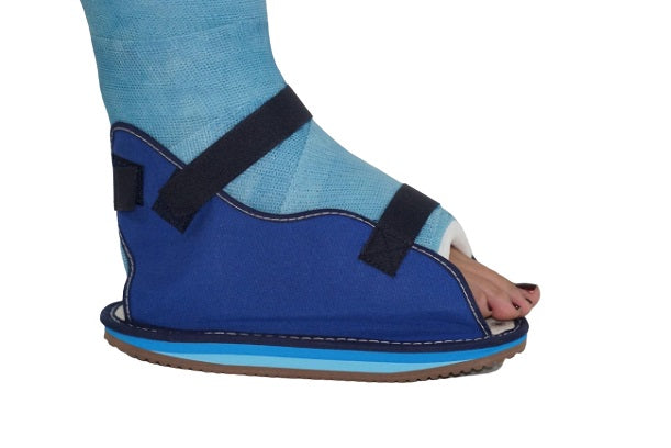 Canvas Cast Shoe Sm, Blue - Ea/1 - Home Health Store Inc