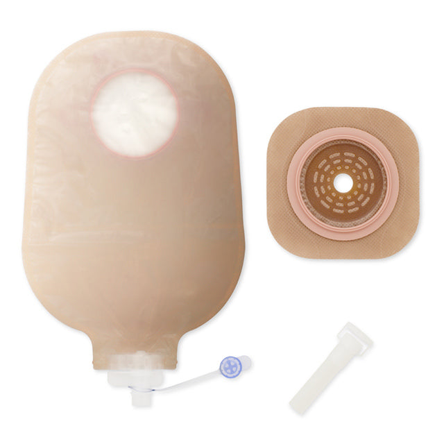 New Image Two-Piece Urostomy Kit, Flextend™ Barrier with Tape Border - Box of 5