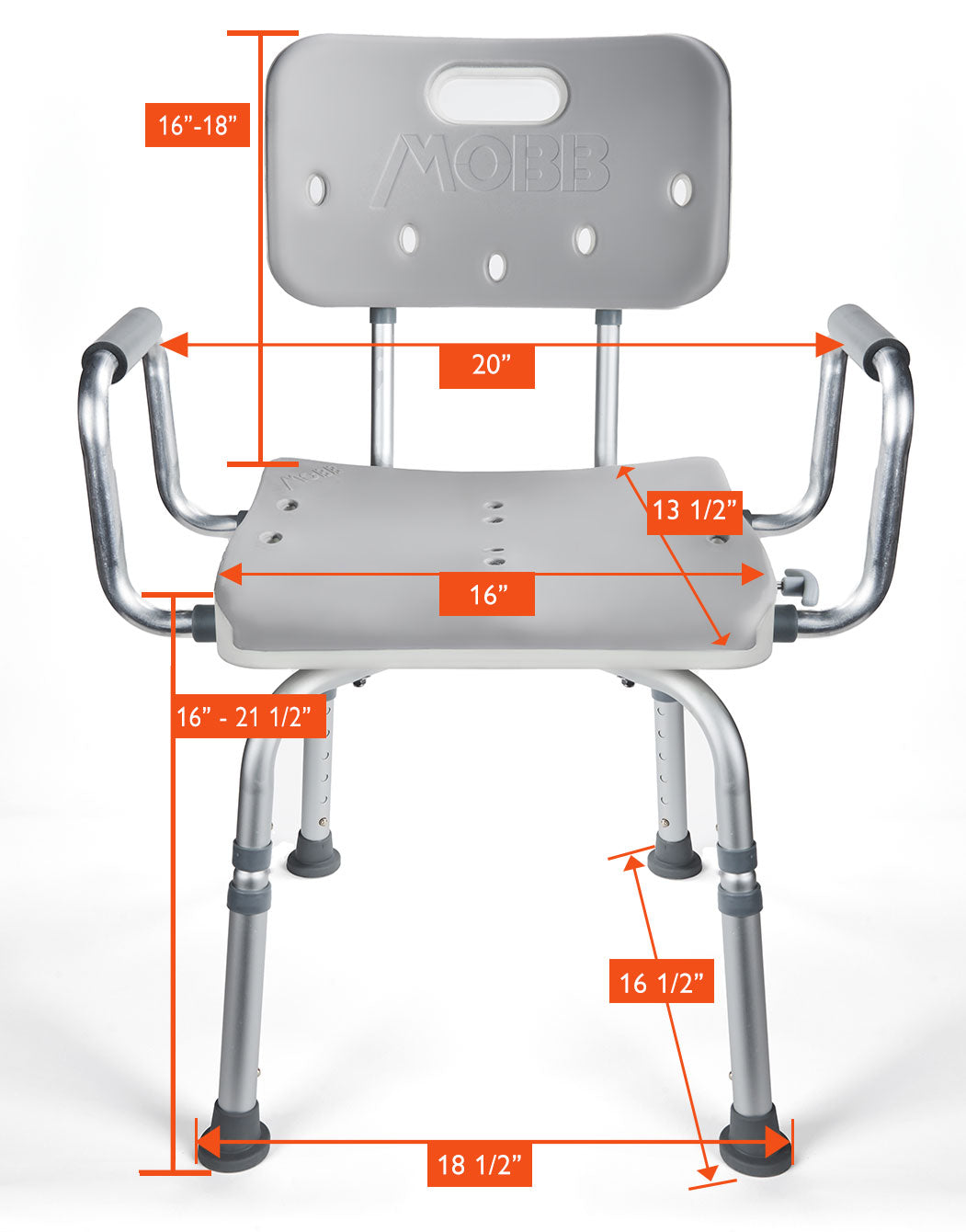 Mobb Swivel Shower Chair 3.0