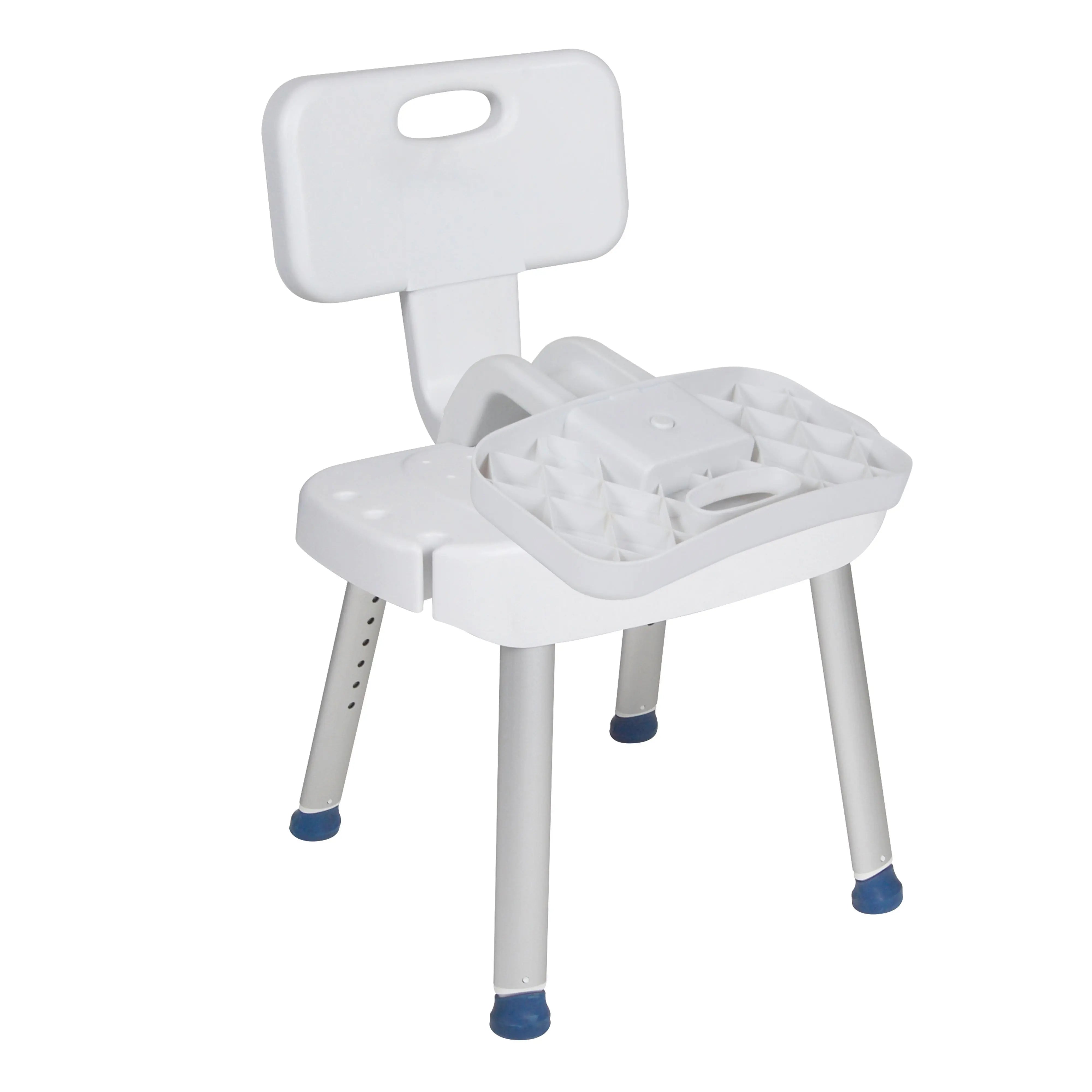Bathroom Safety Shower Chair with Folding Back - Home Health Store Inc