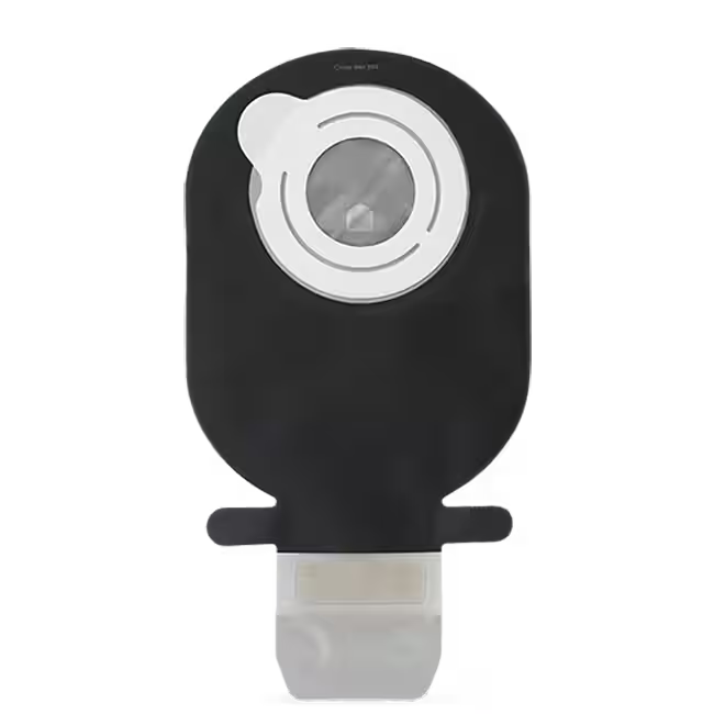 SenSura Mio Black Flex Pouch 2pc, Flex Maxi, Drainable Pouch