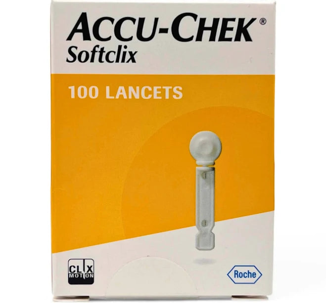 Accucheck Softclix Lancets 100/Box