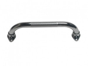 Knurled Grab Bar With Adjustable Flange