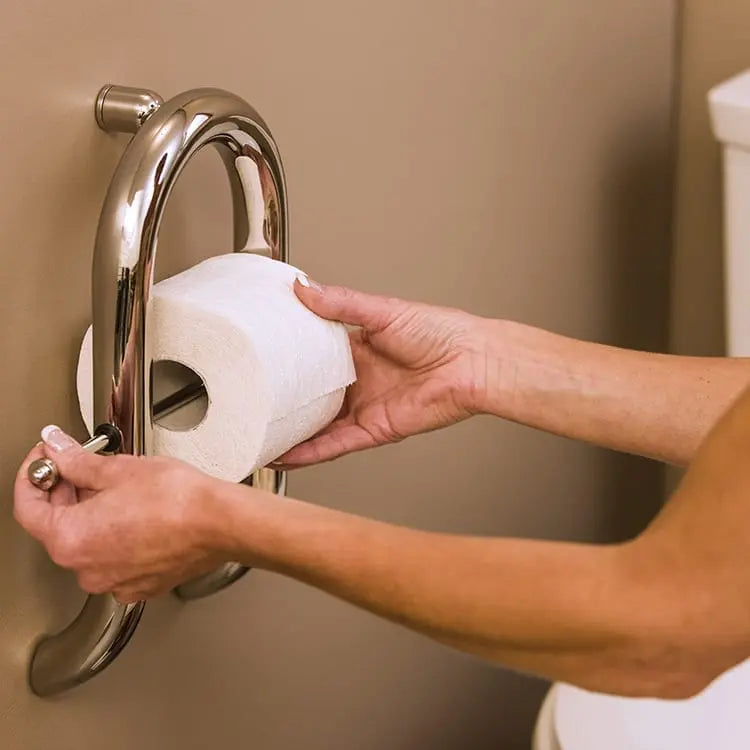 Invisia Wall Toilet Roll Holder - Home Health Store Inc