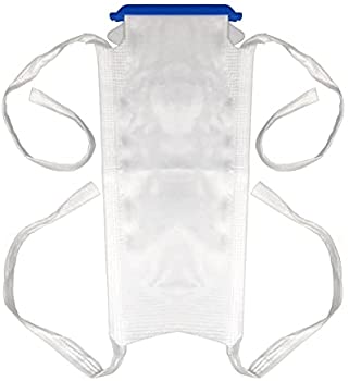 Cs/25 Ice Bag Large (14" X 6 1/2") W/ Tie Close 3-Layer Absorbent Latex-Free