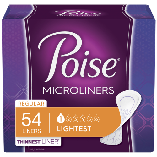 POISE MICROLINERS LIGHTEST LINERS REGULAR