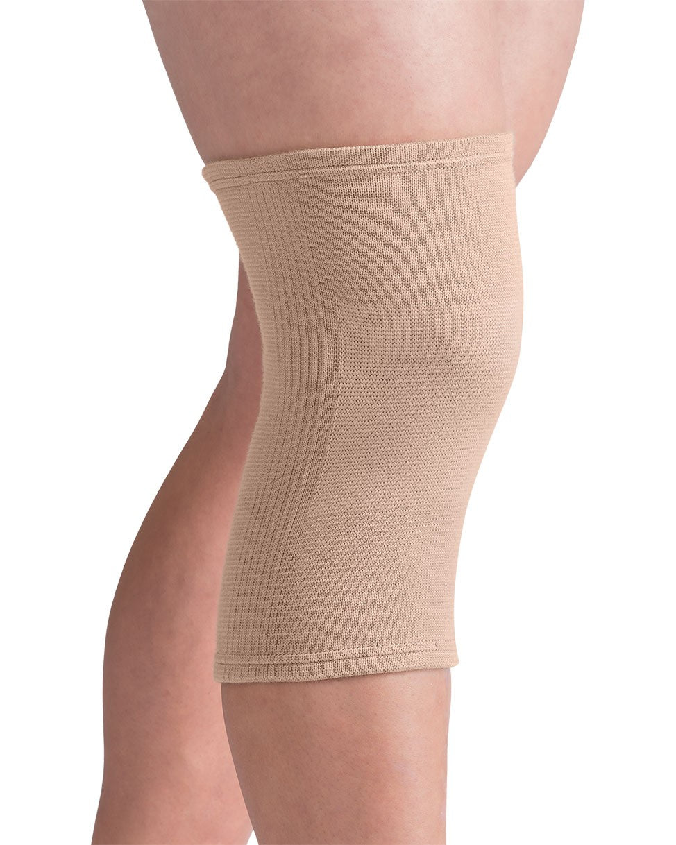 Champion Contour Cut Minimum Knee Support Beige Lg (16 - 18 3/4") Controlled Stretch Elastic - Ea/1 - Home Health Store Inc