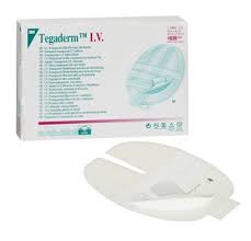 3M 1635E BX/50 DRESSING IV CENTRAL LINE TRANSPARENT TEGADERM 3.5IN  X4.25IN  STERILE WITH BORDER