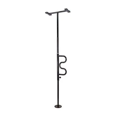 Standers Security Pole, 7ft - 10ft Ceilings, White - Ea/1 - Home Health Store Inc