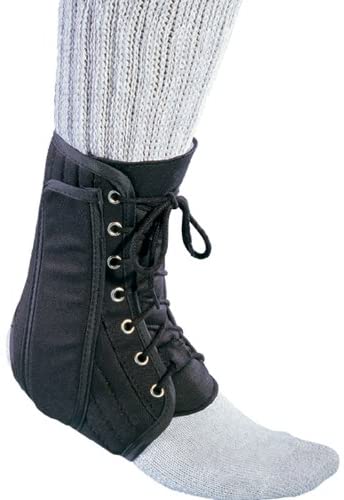 Procare Lace-Up Canvas Ankle Brace Small (7 - 8 1/2" Ankle) - Ea/1 - Home Health Store Inc