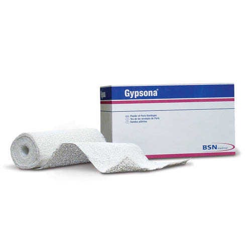 Gypsona Plaster Of Paris Bandage 7.5cm X 2.7m, Extra Fast Setting (2 Minutes) - Box Of 12