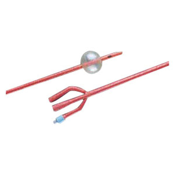 Bard I.C Infection Control 3-Way Foley Catheter, Red Coude, 18fr. 30cc - Box Of 5 - Home Health Store Inc