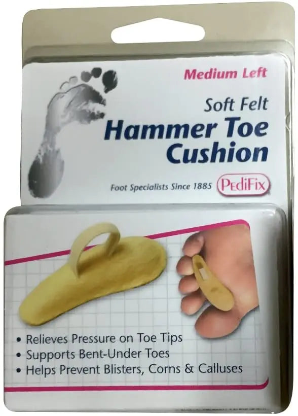 Pedifix Hammer Toe Cushion Medium Left - Ea/1 - Home Health Store Inc