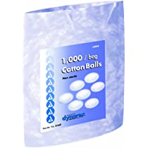 Bg/1000 Cotton Ball Large Non-Sterile Absorptive General Purpose Swab
