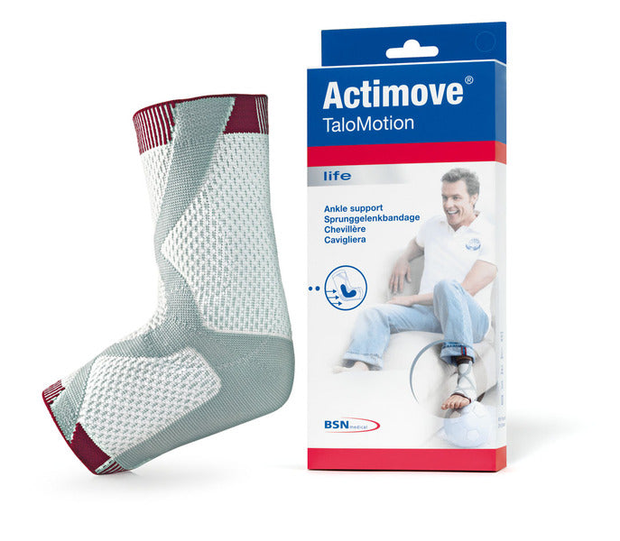 Actimove Talomotion Ankle Support Xs, Left, Grey - Ea/1 - Home Health Store Inc