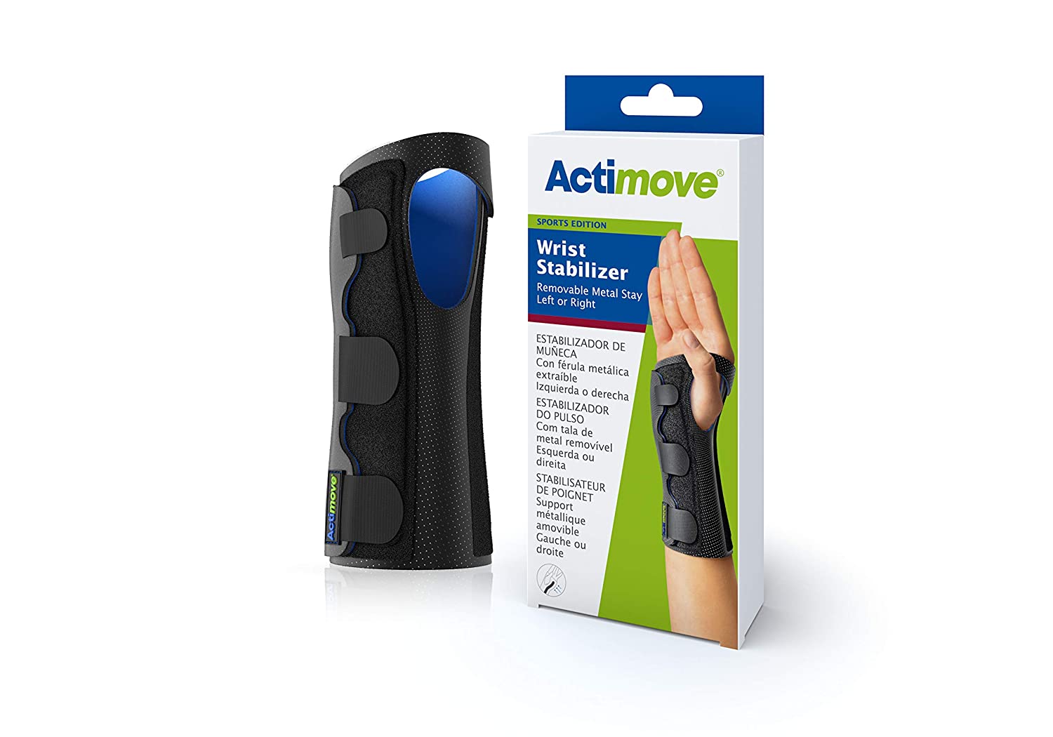 Actimove Manumotion Wrist Support Xl, Left, Grey - Ea/1 - Home Health Store Inc