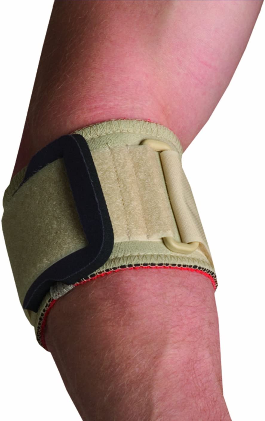 Tennis Elbow Strap Wiith Pad, Black, Small - Home Health Store Inc