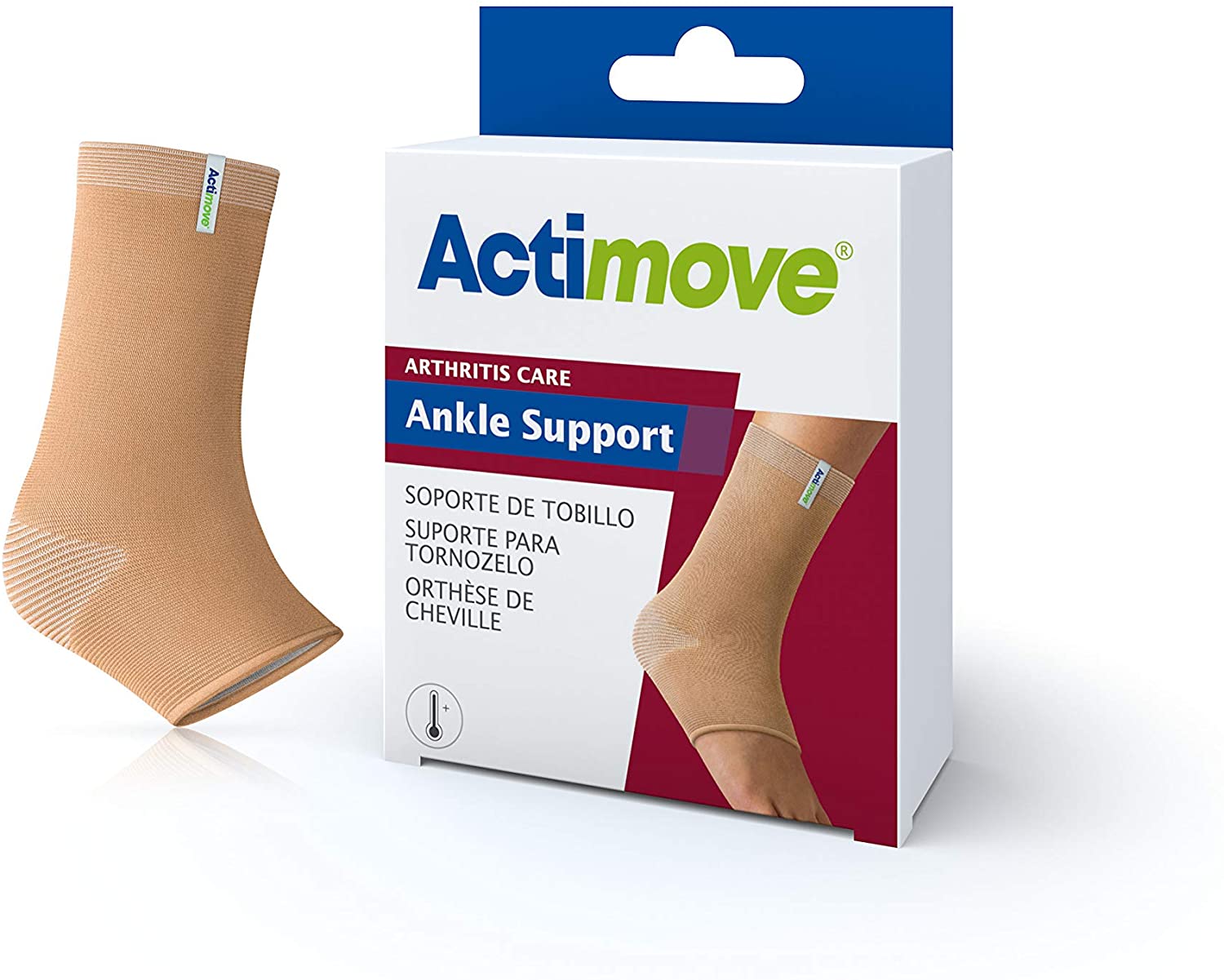 Actimove Arthritis Pain Relief Support, Ankle, Sm, Beige - Ea/1 - Home Health Store Inc