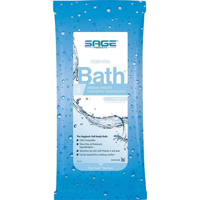 Essential Bath Cleansing Washcloths - Home Health Store Inc