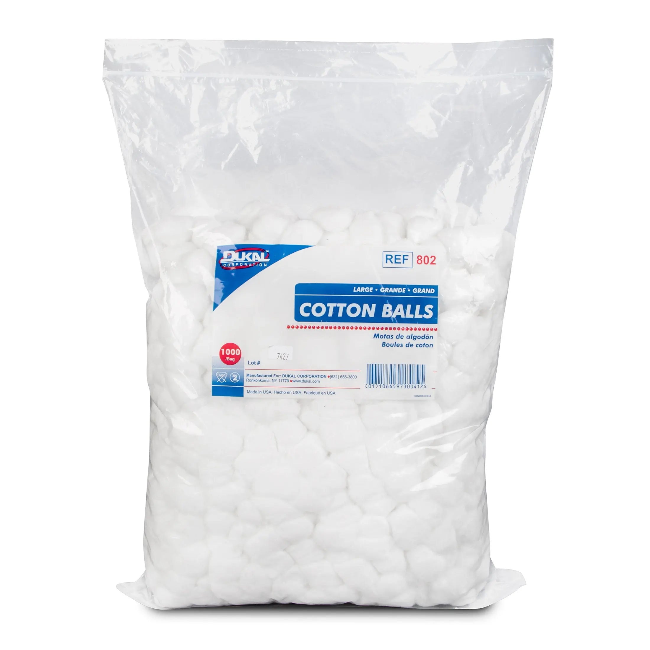 Pk/1000 Cotton Balls Large Non-Sterile - Home Health Store Inc