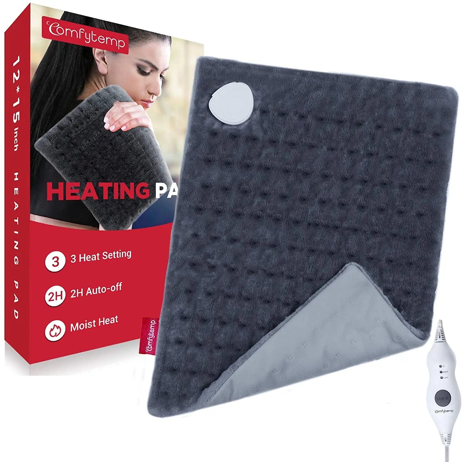 Heat Pad 12" X 15" Digital Reusable - Ea/1 - Home Health Store Inc