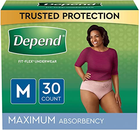 DEPEND FIT-FLEX MAXIMUM UNDERWEAR FEMALE BULK - Home Health Store Inc