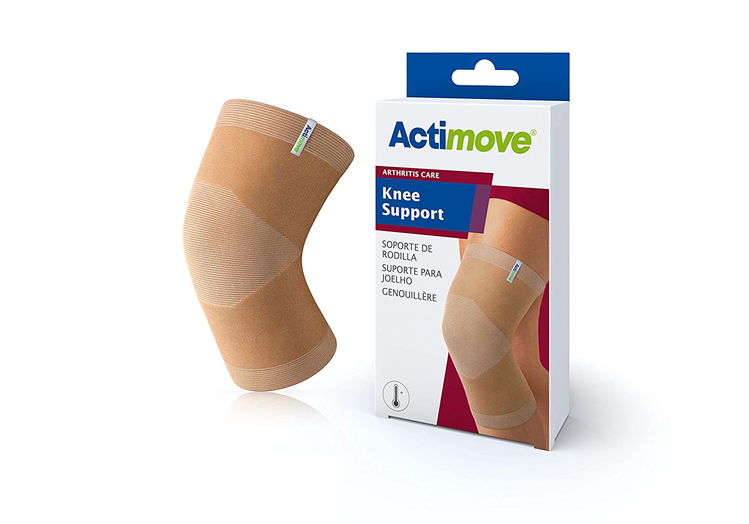 Actimove Arthritis Pain Relief Support, Knee, Lg, Beige - Ea/1