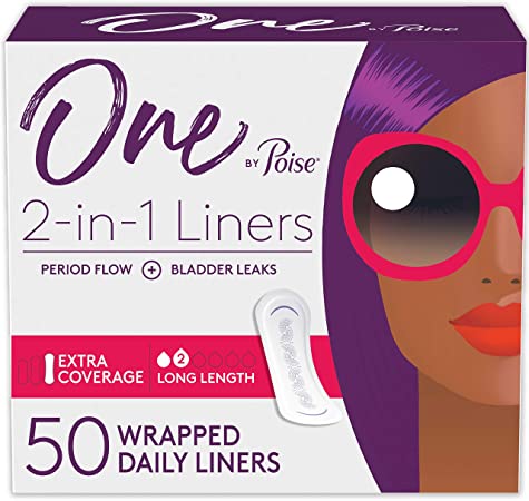 PKG/50 One by POISE Xtra Coverage Flat Liner - Home Health Store Inc