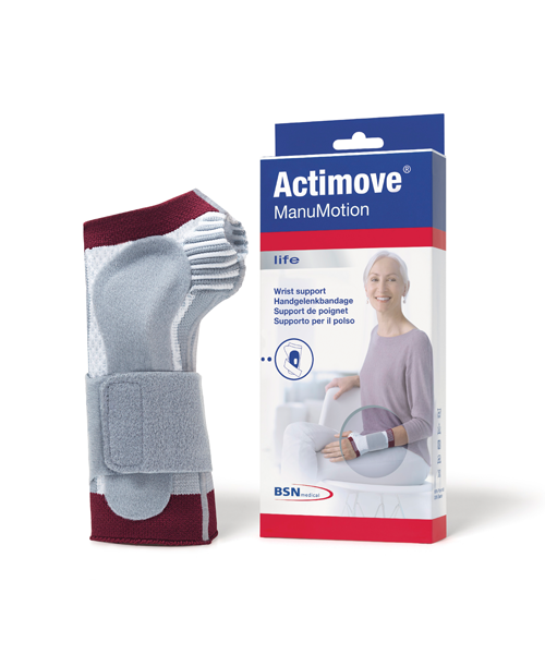 Actimove Manumotion Wrist Support Md, Left, Grey - Ea/1 - Home Health Store Inc