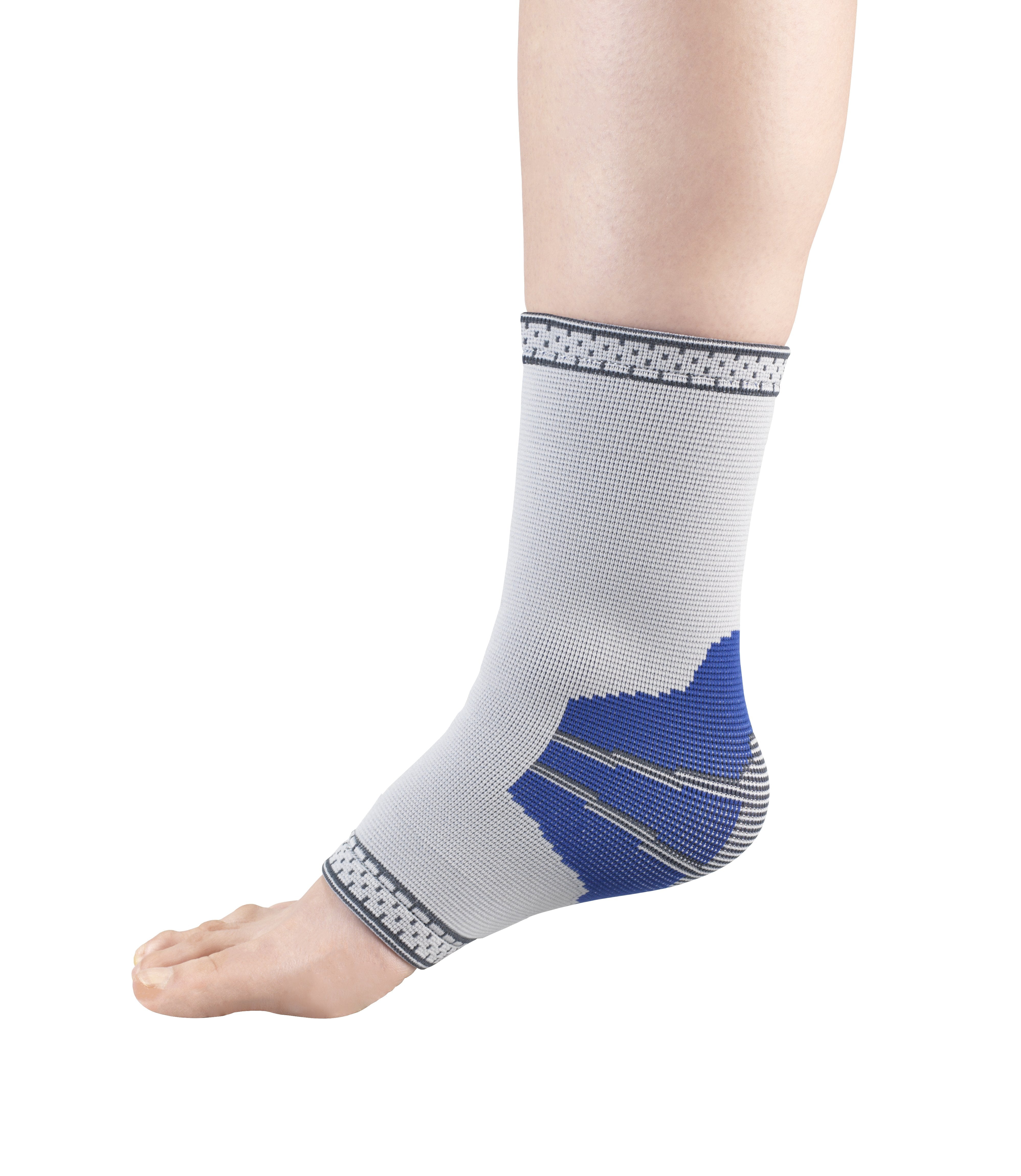 AIR 0437-L EA/1 ELASTIC ANKLE SUPPORT LIGHT GREY LARGE