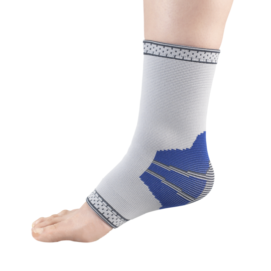 AIR 0437-S EA/1 ELASTIC ANKLE SUPPORT LIGHT GREY SMALL
