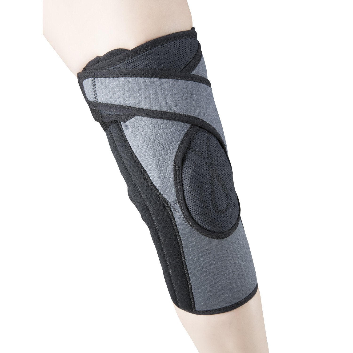 AIR 2550-S EA/1 KNEE SUPPORT WITH PATELLA UPLIFT, GREY, SMALL