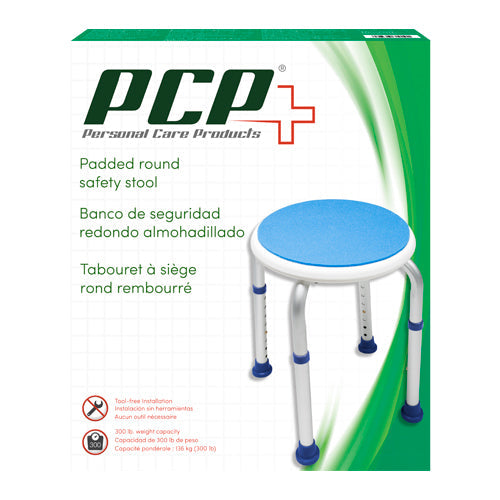 Round Safety Stool - Ea/1 - Home Health Store Inc