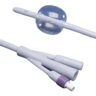 Dover 1% Silicone Foley Catheter, 3cc, 3-Way, 2fr - Box Of 10