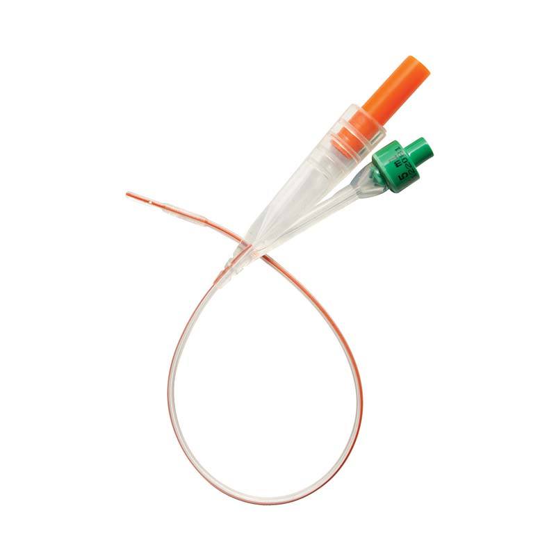 COL AA6108 BX/5 CYSTO-CARE SILICONE FOLEY CATHETER, SIZE 8FR 3CC BALLOON