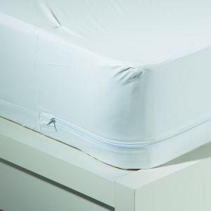 DUR 55480691952 EA/1 ZIPPERED PLASTIC MATTRESS COVER, SIZE QUEEN (60IN X 80IN X 8IN) HYPO-ALLERGENIC, ANTI-BACTERIAL